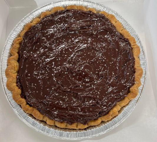 Maria’s Chocolate Chess Pie